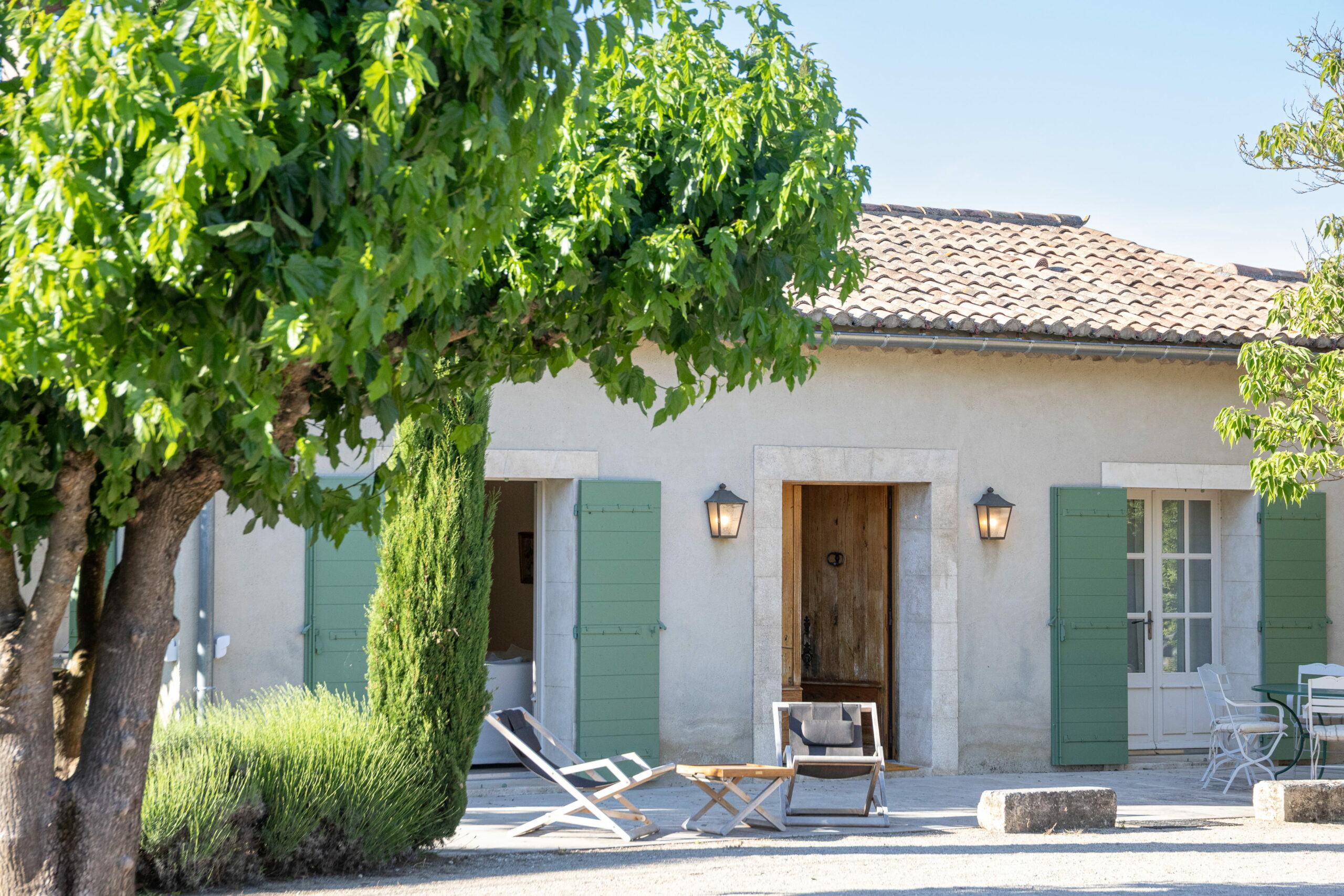 Au petit Mas. Location maison avec piscine à St rémy de provence
